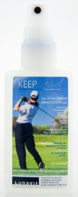 Lunavit Keep Cool Spray - Cool golfen, leicht gemacht